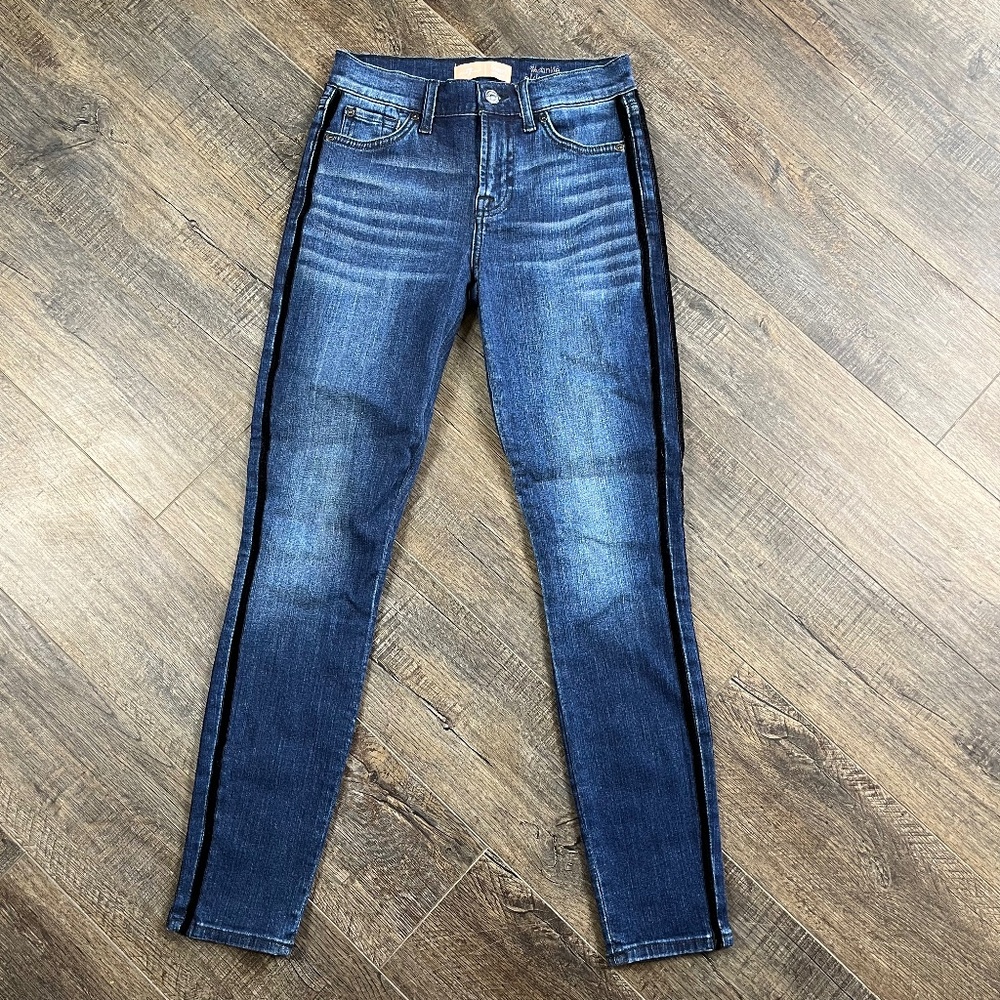 7 For All Mankind Ankle Skinny Jeans Pants Denim ((size 24))